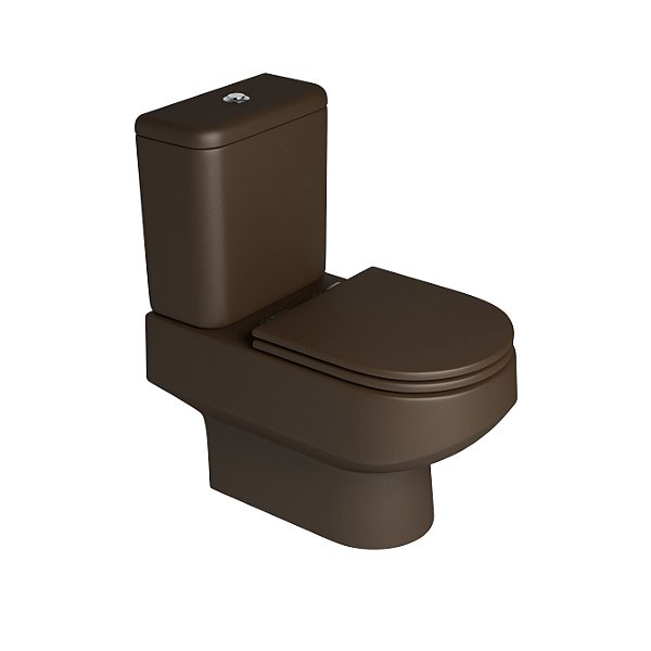 Bacia P/Caixa Acopl Carrara-Marrom Fsc - P.606.22