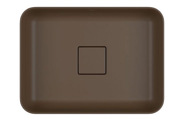 Cuba Retangular De Apoio 40 Cm-Marrom Fc - L.13040.22