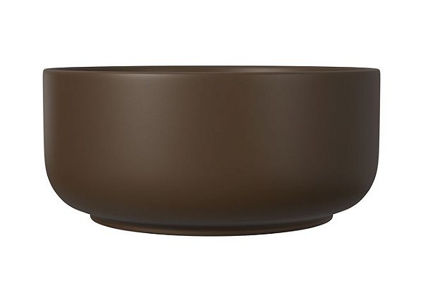 Cuba Redonda De Apoio 30 Cm-Marrom Fc - L.12030.22