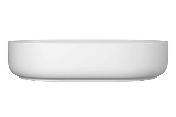 Cuba Oval De Apoio C Mesa 60Cm-Branco - L.14060.M.17