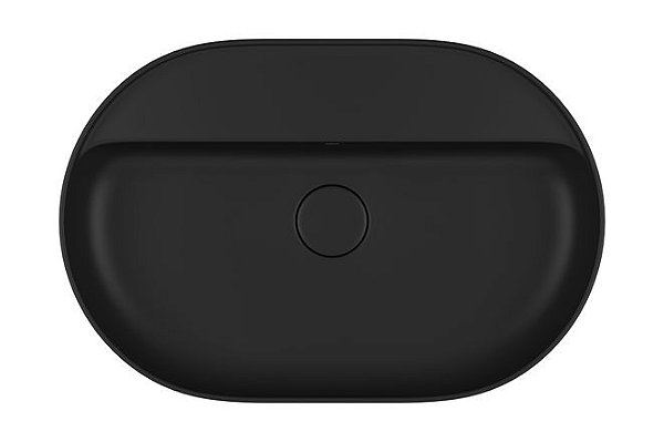 Cuba Oval De Apoio C Mesa 60Cm-Ébano Fc - L.14060.M.94
