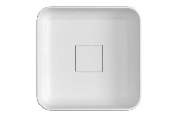 Cuba Quadrada De Apoio 30 Cm - Branco - L.11030.17