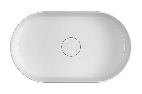 Cuba Oblonga De Apoio 50 Cm - Branco - L.14050.17