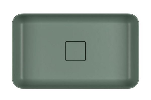 Cuba Retangular De Apoio 50 Cm - Sálvia - L.13050.49