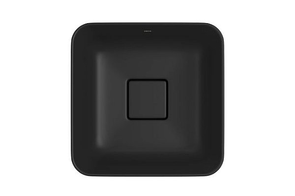 Cuba Sobrepor Quadrada 30Cm Ébano Fosco - L.21030.94