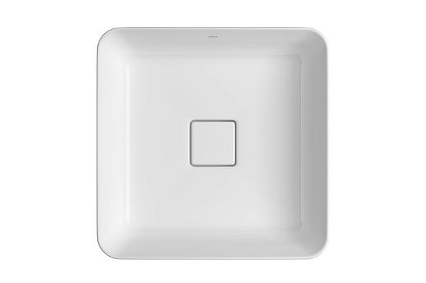 Cuba Sobrepor Quadrada 40Cm Branco - L.21040.17