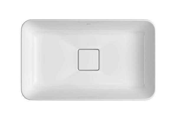 Cuba Sobrepor Retangular 50Cm Branco - L.23050.17