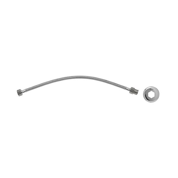 Ligacao Flexivel Malha De Aco 50Cm-Cr - 4607.C.050