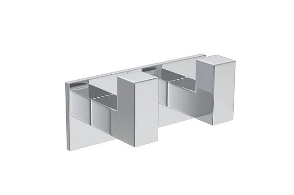 Cabide Duplo Quadratta-Cr - 2062.C83