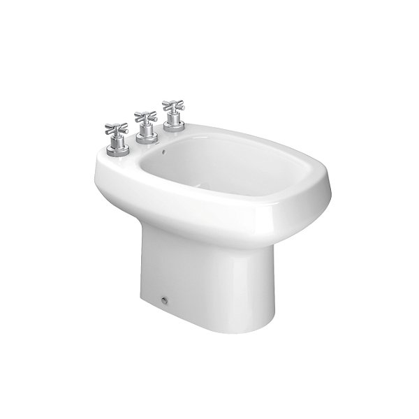 Bide C/3 Furos Monte Carlo-Branco - B.8.17