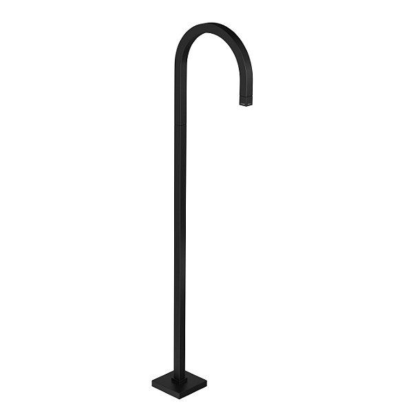 Torneira De Piso Curva Tube -Bl Mt - 1199.BL.TUB.PSO.MT