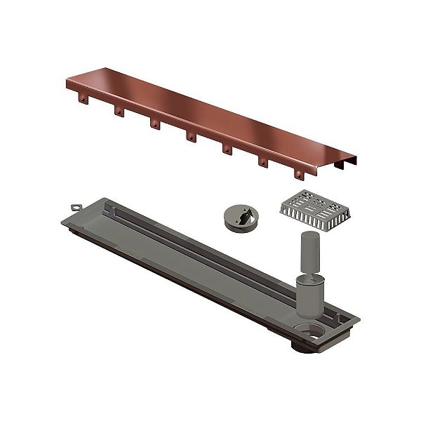 Elleve - Ralo Linear Versatile Tampa Rose Gold 50Cm - 5558