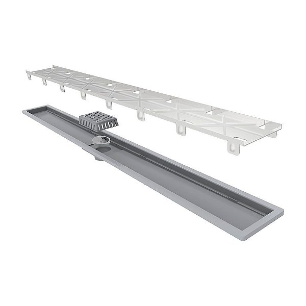 Elleve - Ralo Linear Royal - Tampa Oculta 80Cm - 131