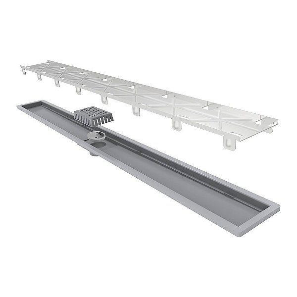 Elleve - Ralo Linear Royal - Tampa Oculta 90Cm - 132