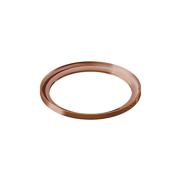 Elleve - Porta Grelha Redond0 150Mm Red Gold - 4194