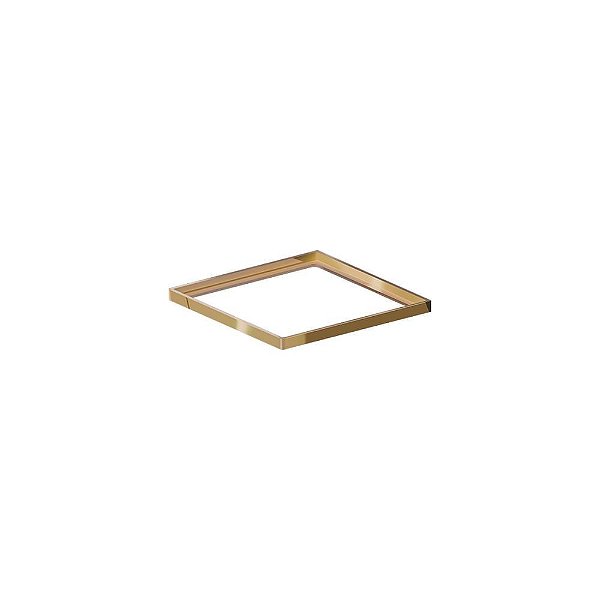 Elleve - Porta Grelha Quadrado 100Mm Gold - 4181