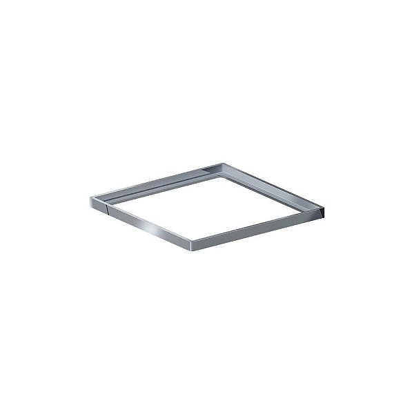 Elleve - Porta Grelha Quadrado 150Mm Polida - 4187