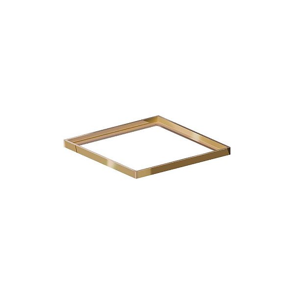 Elleve - Porta Grelha Quadrado 150Mm Gold - 4189