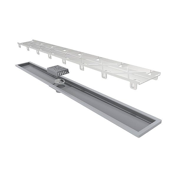 Elleve - Ralo Linear Royal - Tampa Oculta 70 Cm - 8606