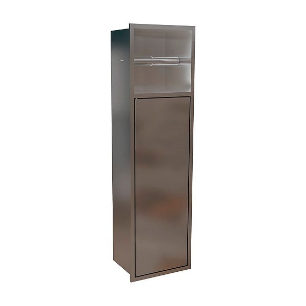 Elleve - Papeleira Inox - 9567