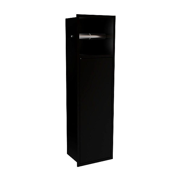 Elleve - Papeleira Black Matte - 9568