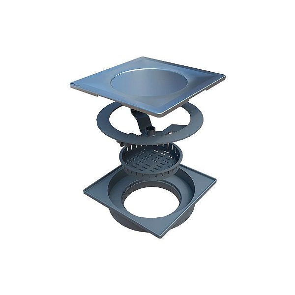 Elleve - Ralo Touch Escovado - 9570