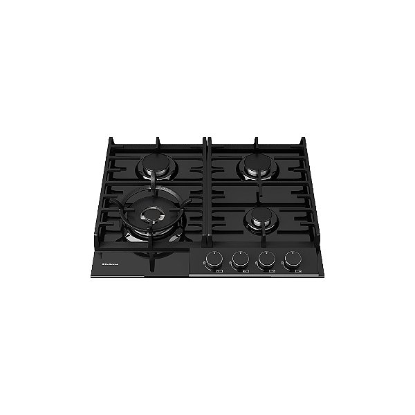 Cooktop Montreal Vidro 60Cm Gás - 4 Queimadores - 20.07.41106