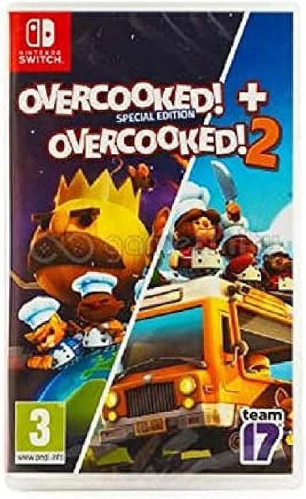 Overcooked! + Overcooked! 2 - Mídia Digital