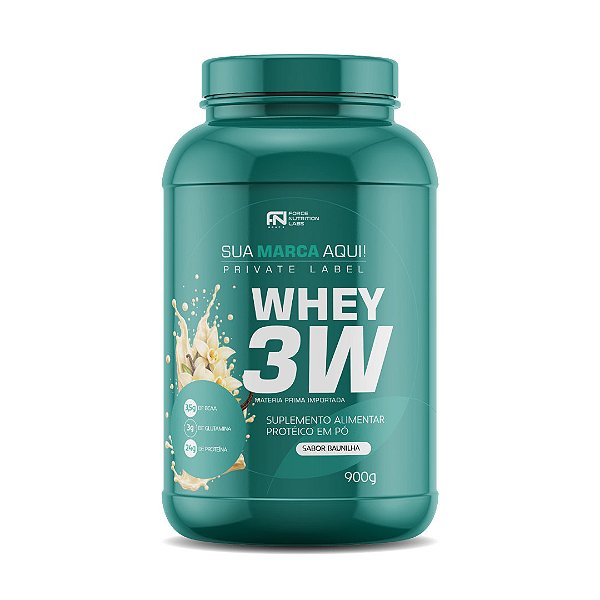 Whey 3W Private Label - 900g