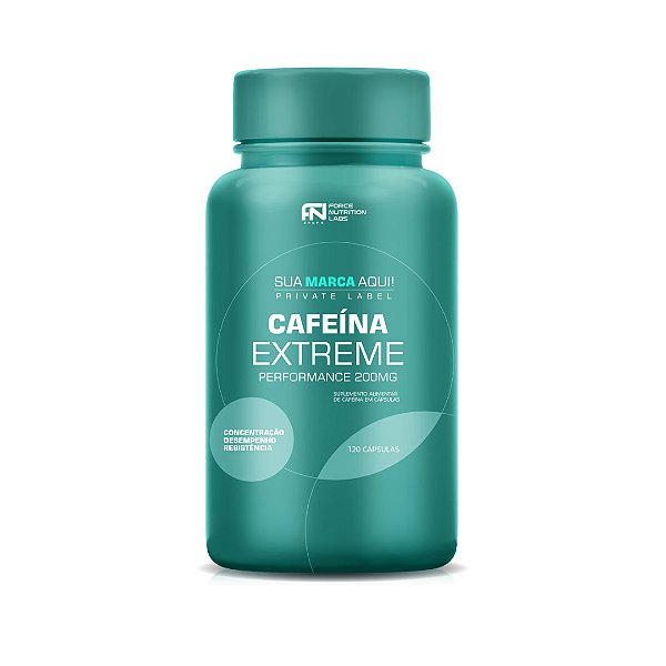 Cafeína Extreme 200mg - 120 Cápsulas