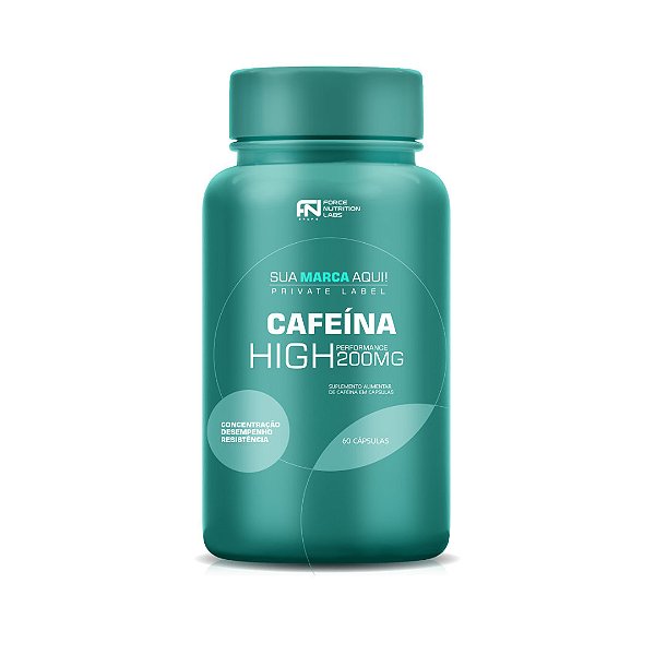 Cafeína High 200mg - 60 Cápsulas