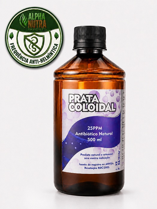 Prata Coloidal - Frequência Anti-Helmíntica