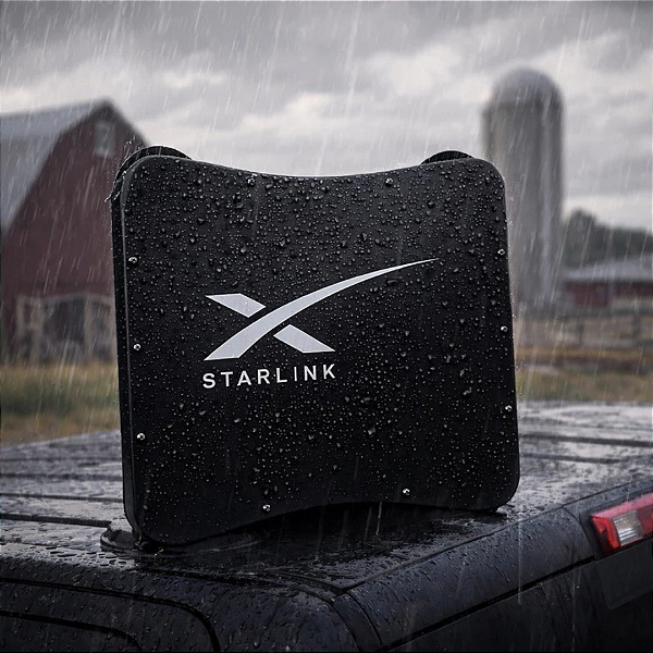 Case suporte magnético veicular para antena starlink mini
