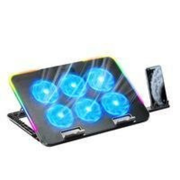 SUPORTE PARA NOTEBOOK COM COOLER RGB AITEK DELTA-B162M
