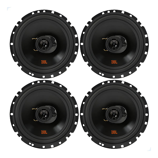 Kit Fácil JBL 4 Alto Falantes 6" 6TRFX55 Triaxial FLEX4 - 220W