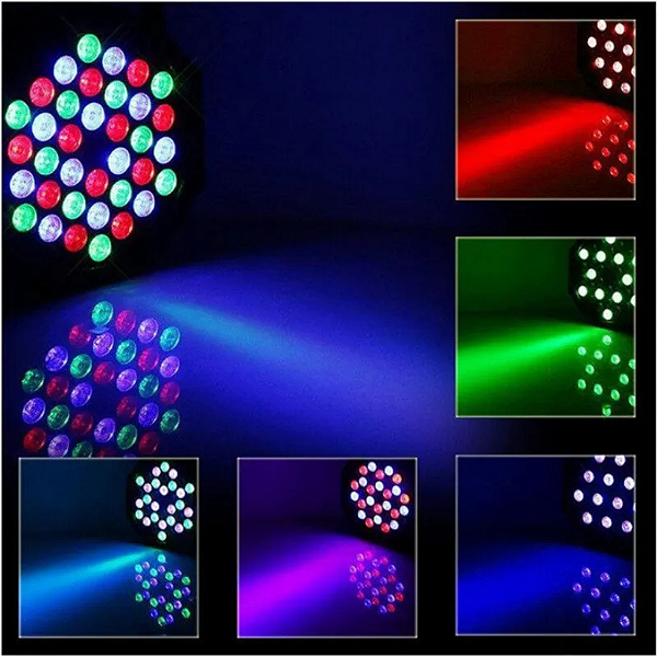 Canhão de luz RGB 36 Leds Onistek  LP361