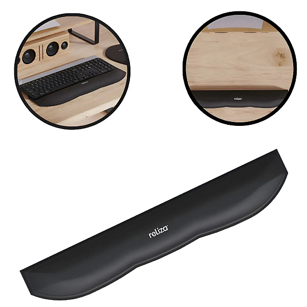 Apoio ergonomico para teclado Reliza