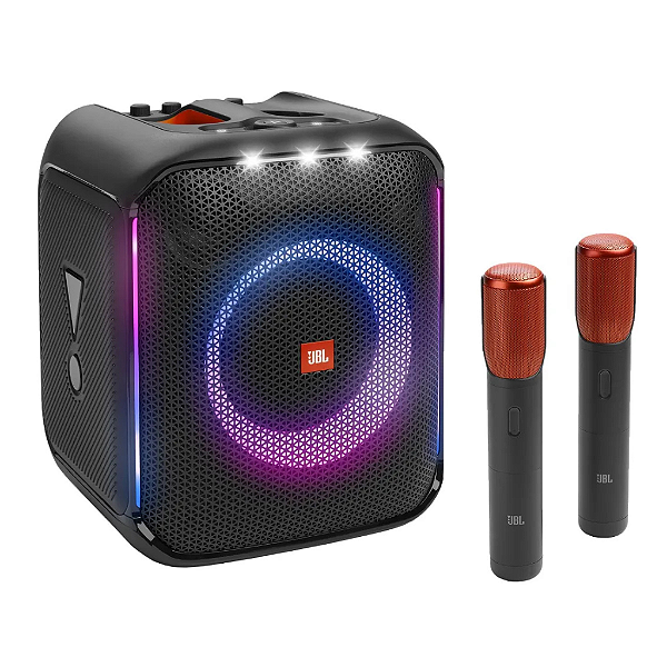 Caixa de som bluetooth JBL PartyBox Encore c/ 2 mic