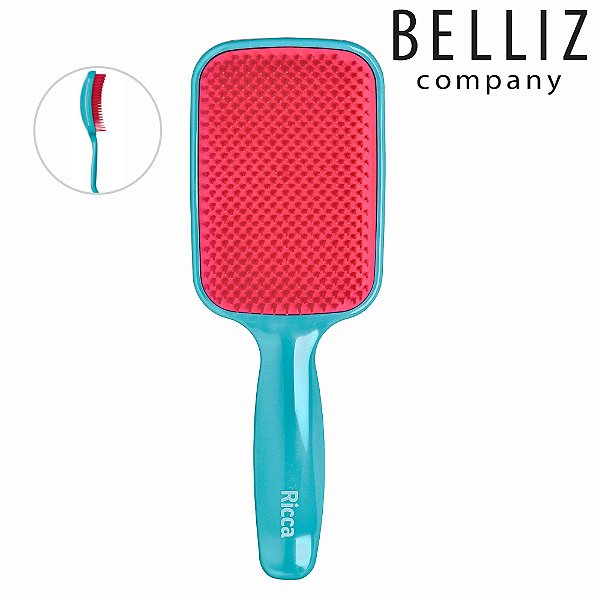 ESCOVA RAQUETE FLEX BLUE (BELLIZ)
