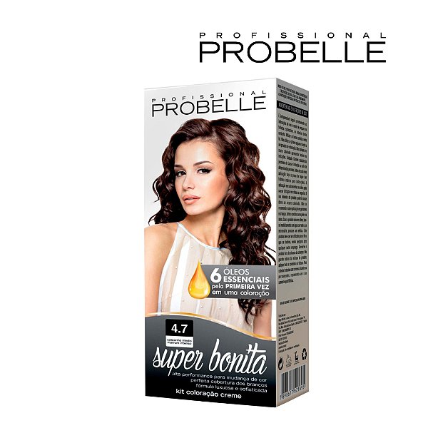 COLORACAO SB 4.7 50ML CAST MEDIO MARROM (PROBELLE)