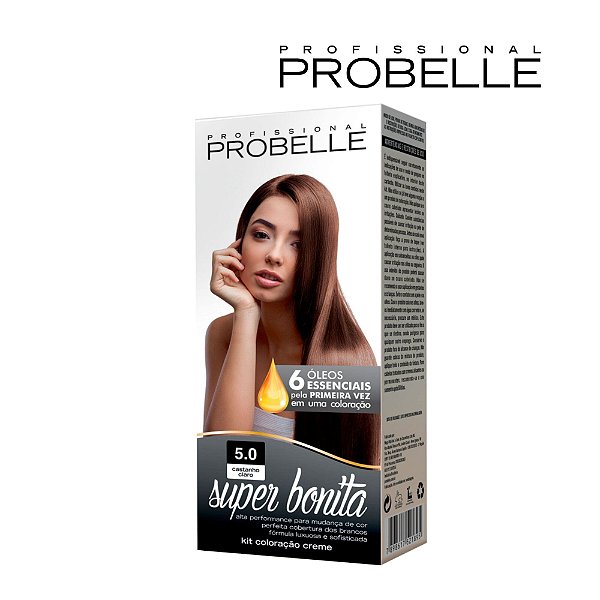 COLORACAO SB 5.0 50ML CASTANHO CLARO (PROBELLE)