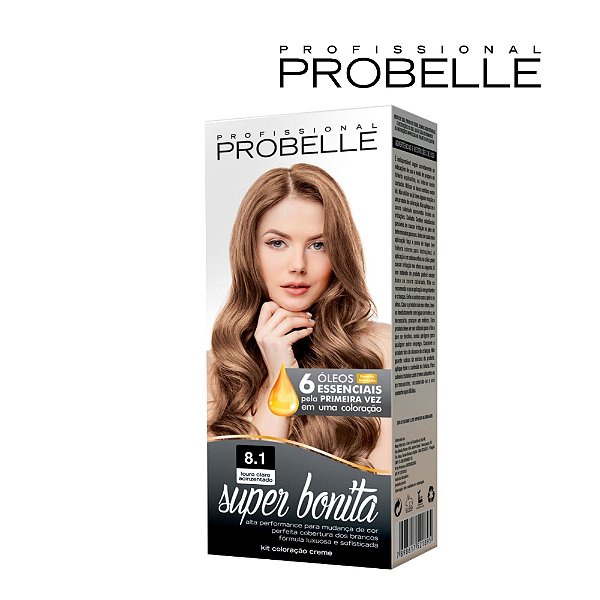 COLORACAO SB 8.1 50ML LOURO CLARO ACINZE (PROBELLE)