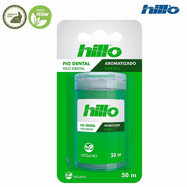 FIO DENTAL VEGANO HORTELA 50M (HILLO)