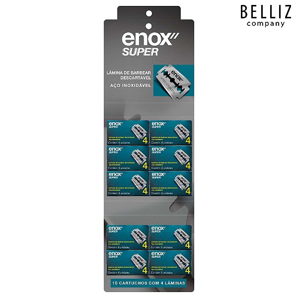 LAMINA DE BARBEAR ENOX SUPER 4 UNID (BELLIZ)