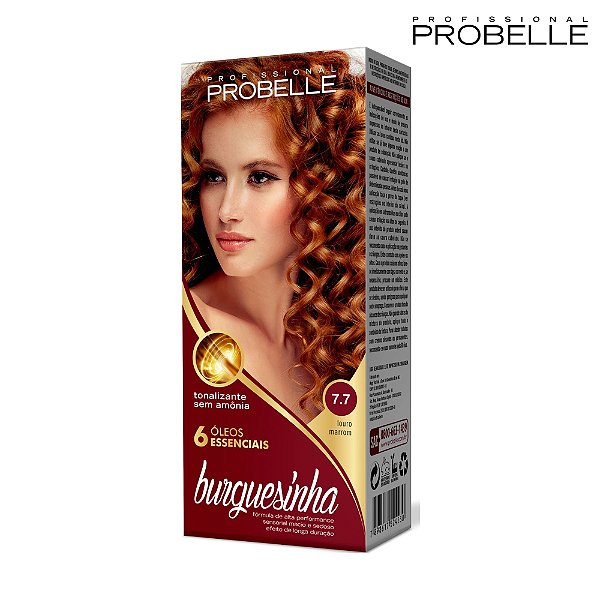 TONAL. BURGUESINHA 7.7 50ML LOURO MARROM (PROBELLE)