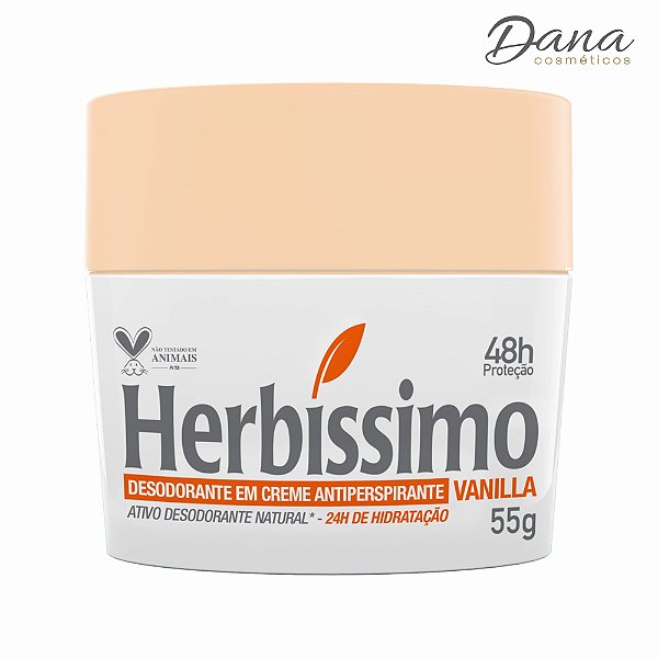 DESO CREME ANT HERBISSIMO 55G VANILLA