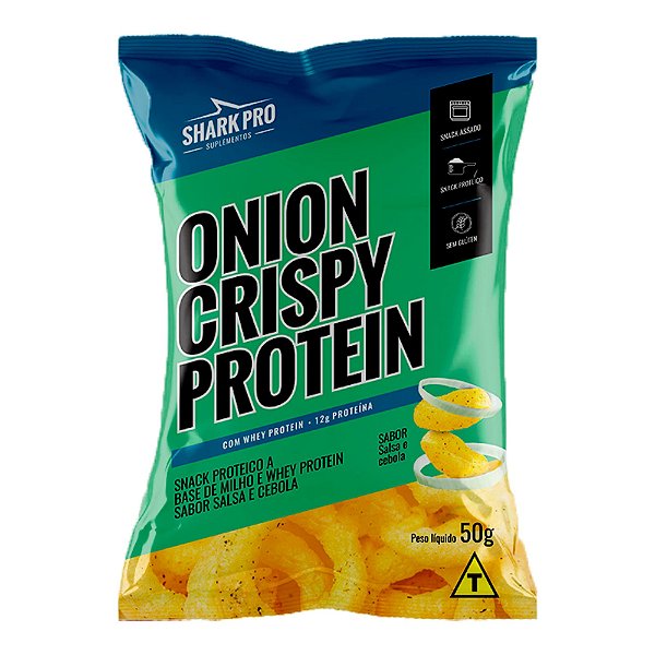 SALGADINHO PROTEICO CEBOLA 50G