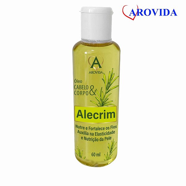 OLEO CABELO E CORPO ALECRIM 60ML (AROVIDA)