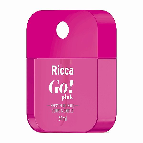 SPRAY PERFUMADO GO! CORPO E CABELO PINK 34ML