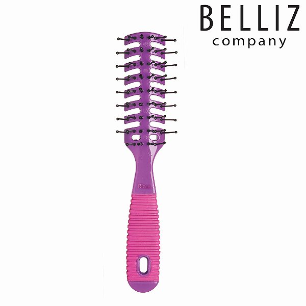 ESCOVA VENT RICCA PINK E PURPLE (BELLIZ)